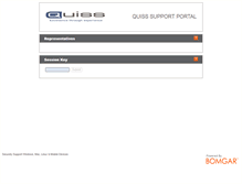 Tablet Screenshot of help.quiss.co.uk